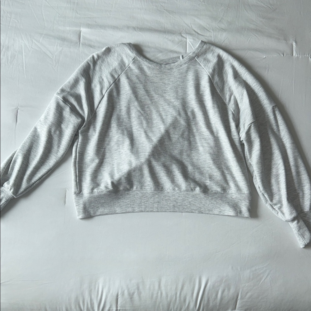 Gray Long Sleeve Sweatshirt